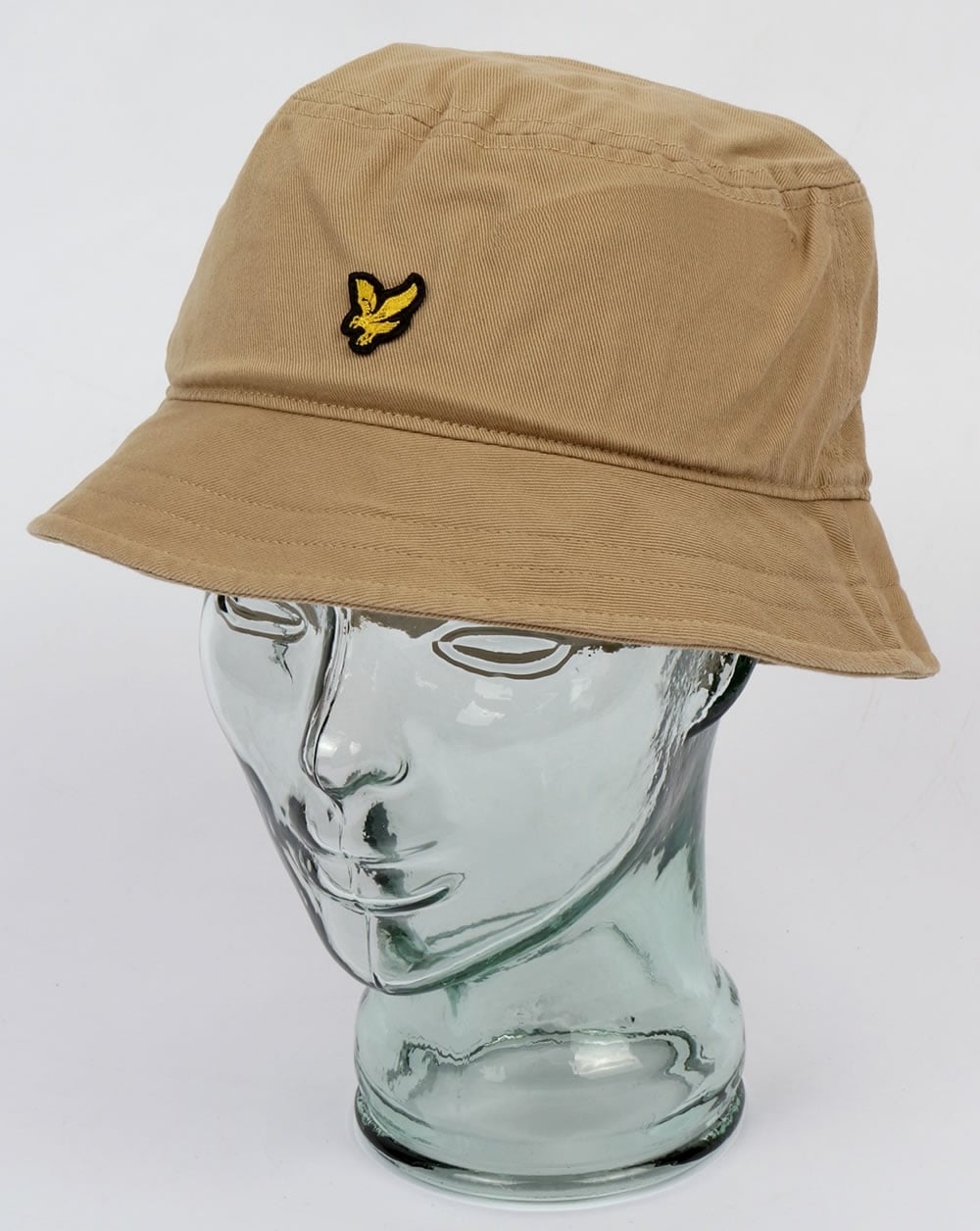 Lyle And Scott Bucket Hat Dark Sand