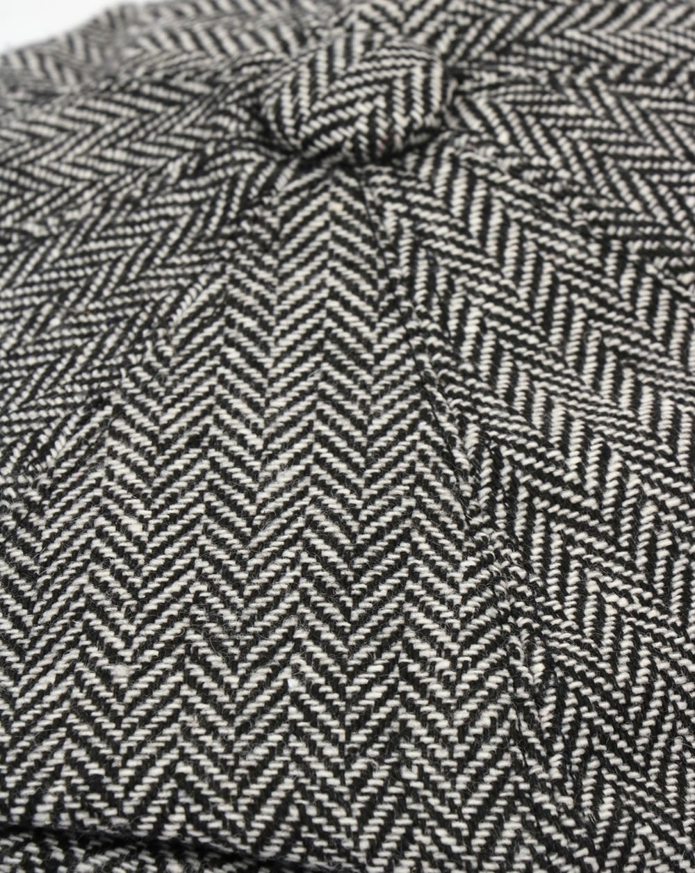 80s Casual Classics Herringbone Newsboy Cap Grey
