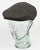 80s Casual Classics Naple Pure Wool Flat Cap Black