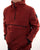 Marshall Artist Liquid Nylon Half Zip Jacket Burnt Orange