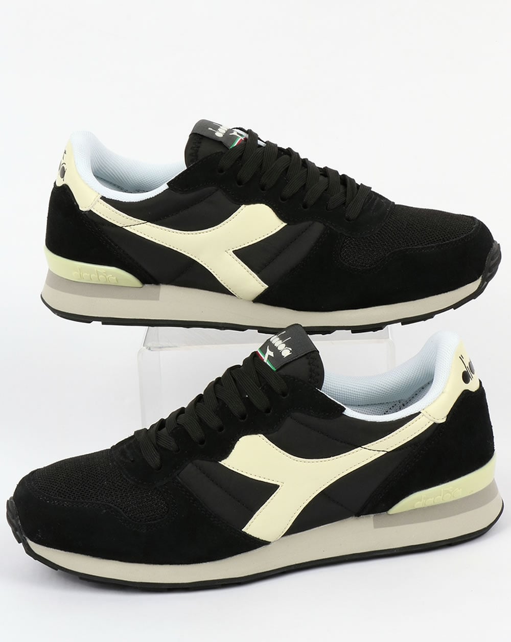Diadora Camaro Trainers Black/Whisper White