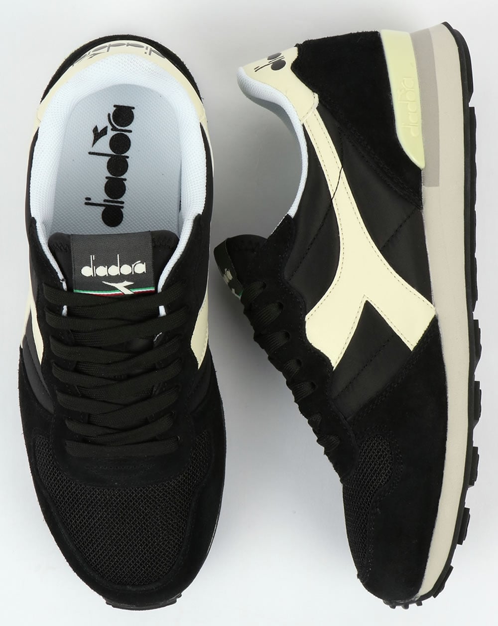Diadora Camaro Trainers Black/Whisper White