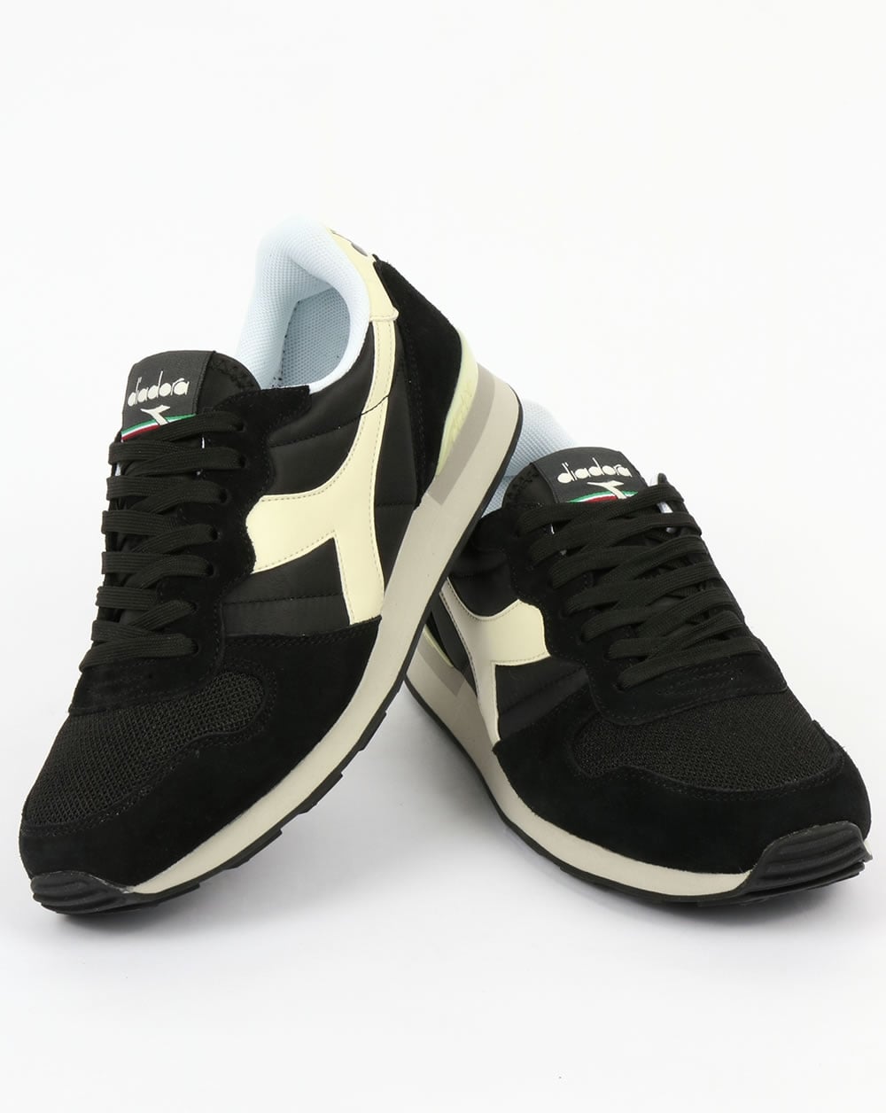 Diadora Camaro Trainers Black/Whisper White