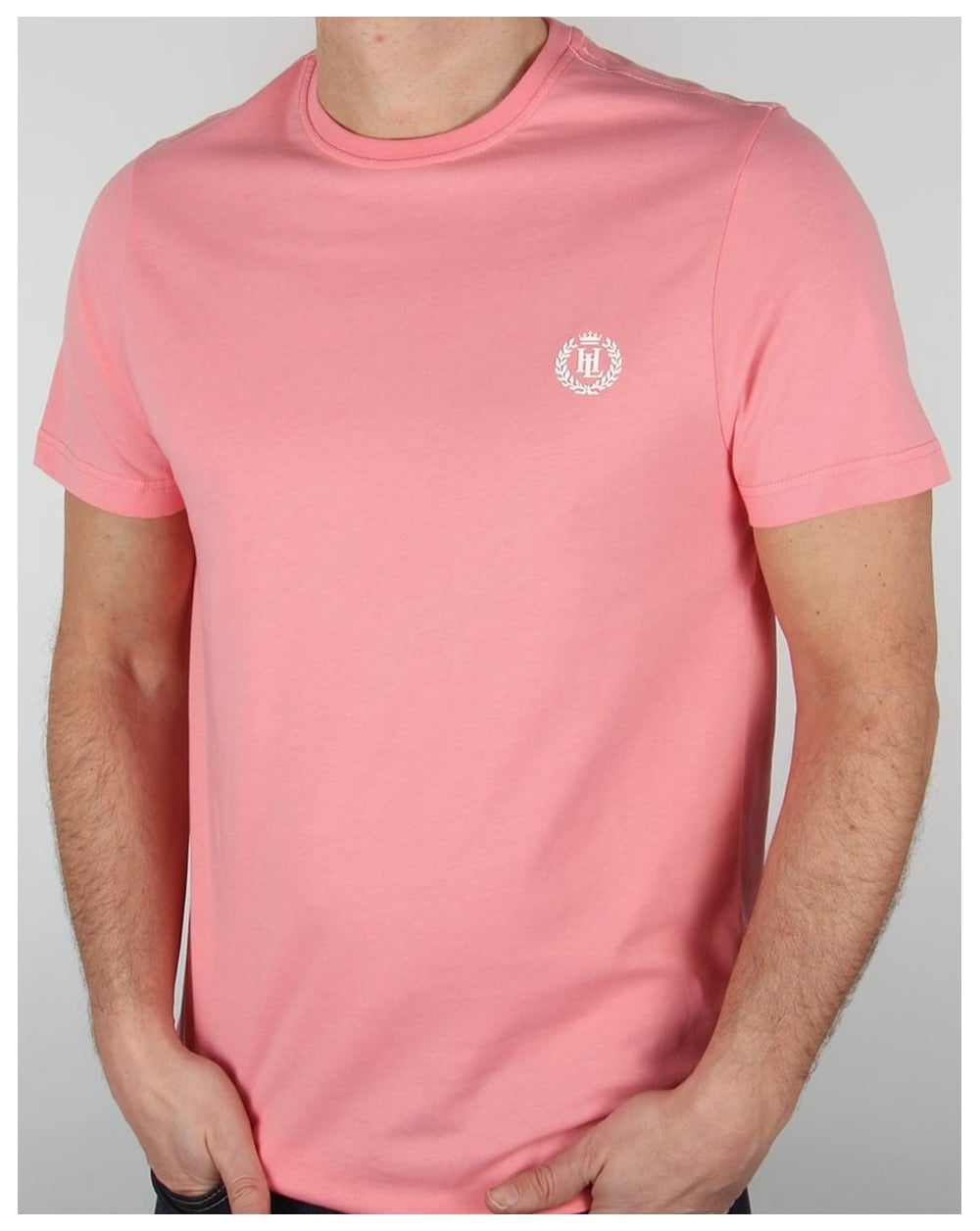 Henri Lloyd Radar T Shirt Salmon Pink