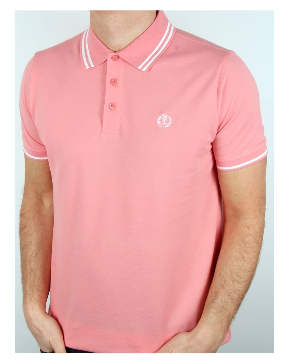Henri Lloyd Byron Polo Shirt Salmon Pink