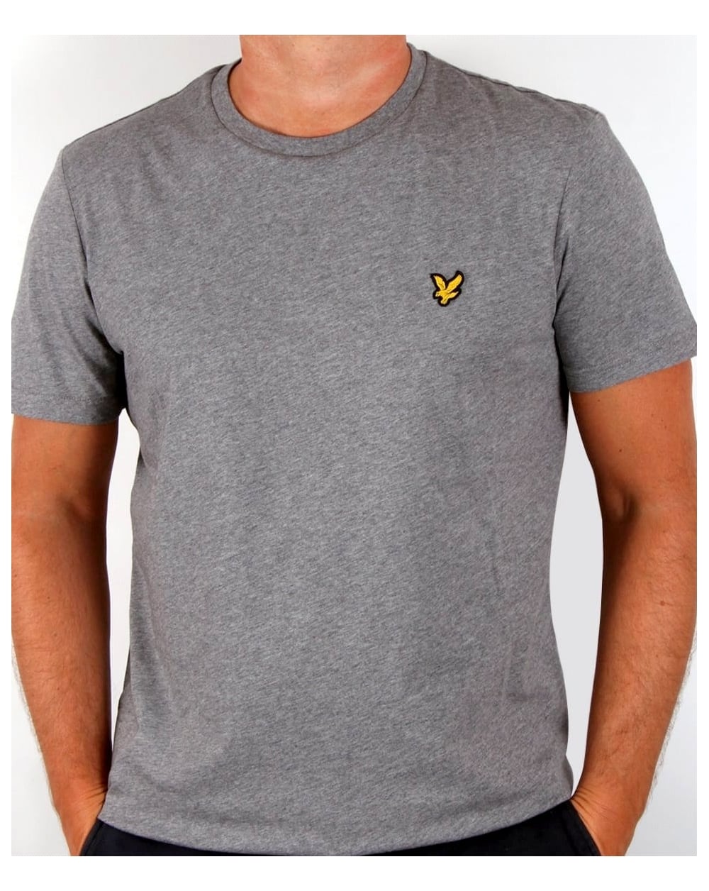 Lyle And Scott T-shirt Mid Grey Marl