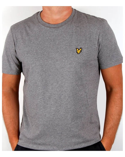 Lyle And Scott T-shirt Mid Grey Marl
