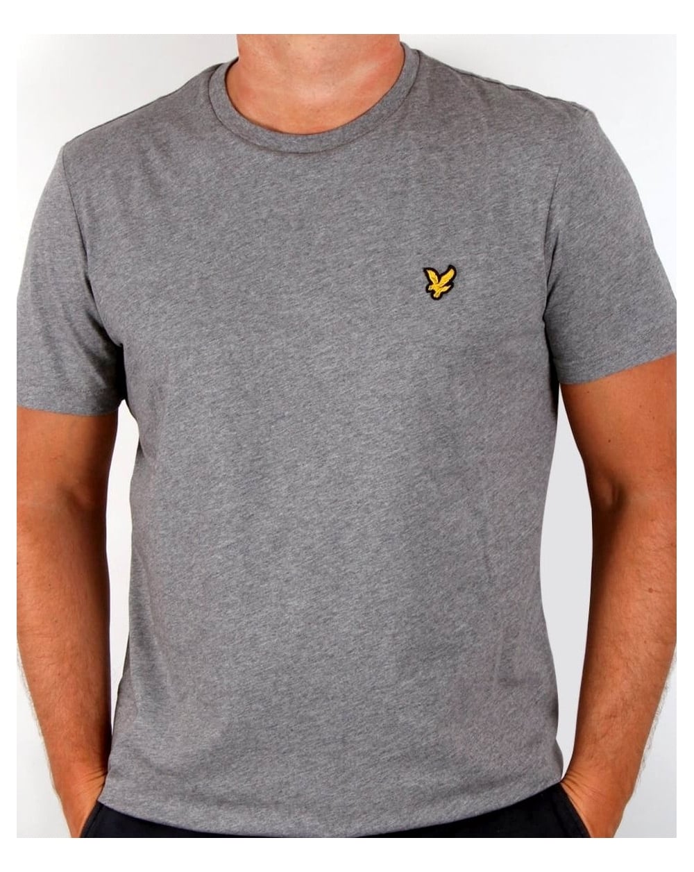 Lyle And Scott T-shirt Mid Grey Marl