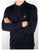 Lyle And Scott Knitted Long Sleeve Polo Shirt Navy