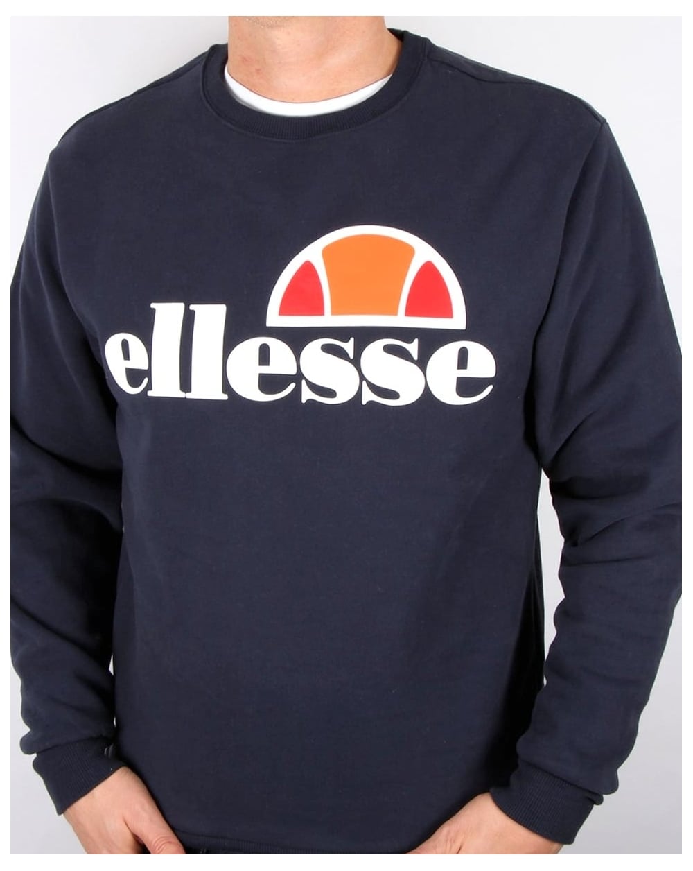 Ellesse Logo Sweatshirt Navy