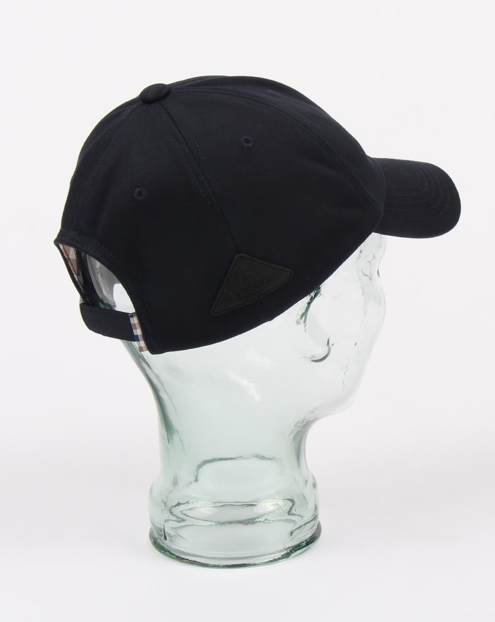 Aquascutum Gunther Canvas Cap Navy