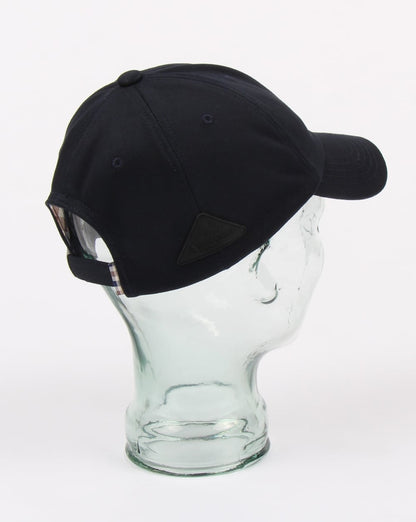 Aquascutum Gunther Canvas Cap Navy