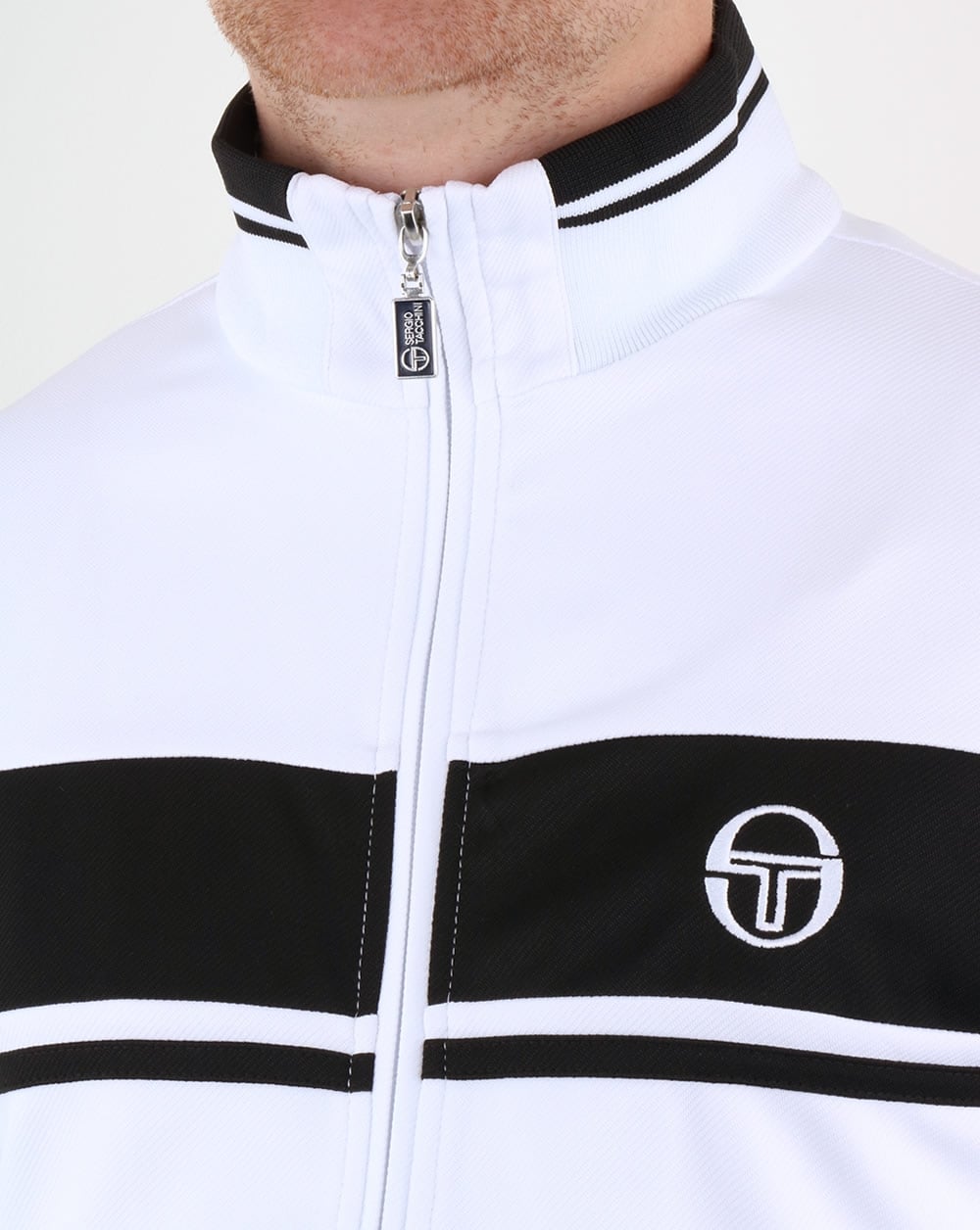 Sergio Tacchini Masters Track Top White/Black