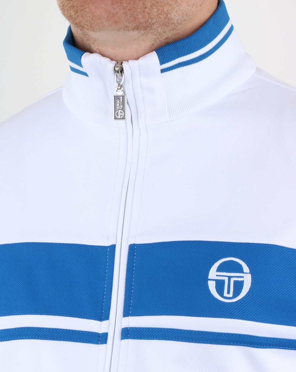 Sergio Tacchini Masters Track Top White/Royal