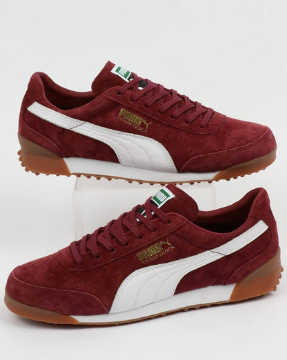 Puma Trimm Quick Trainers Burgundy/White