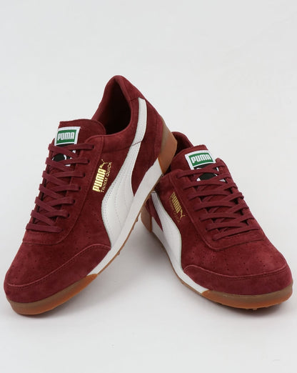 Puma Trimm Quick Trainers Burgundy/White