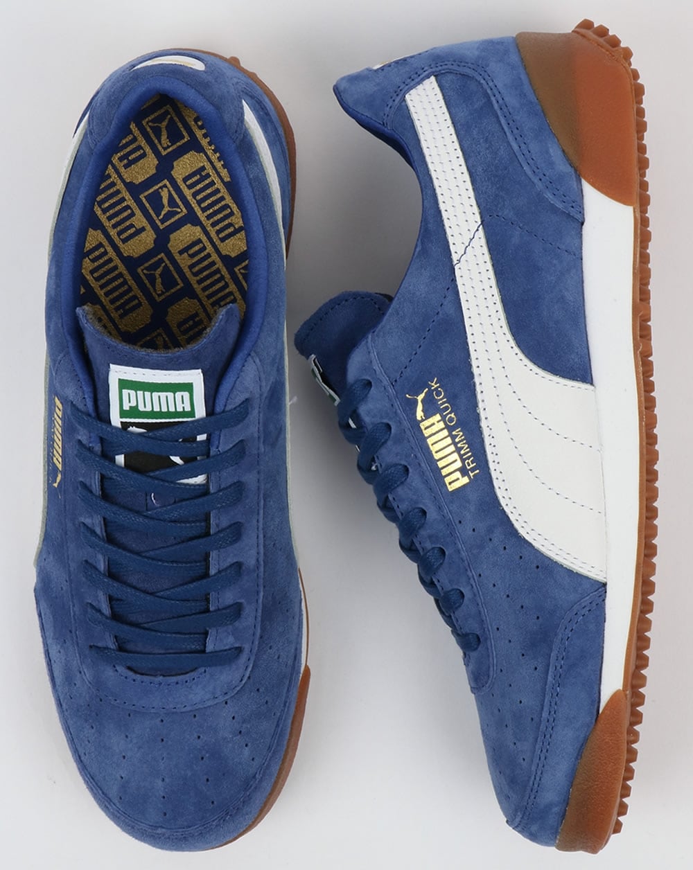 Puma Trimm Quick Trainers Deep Royal/White
