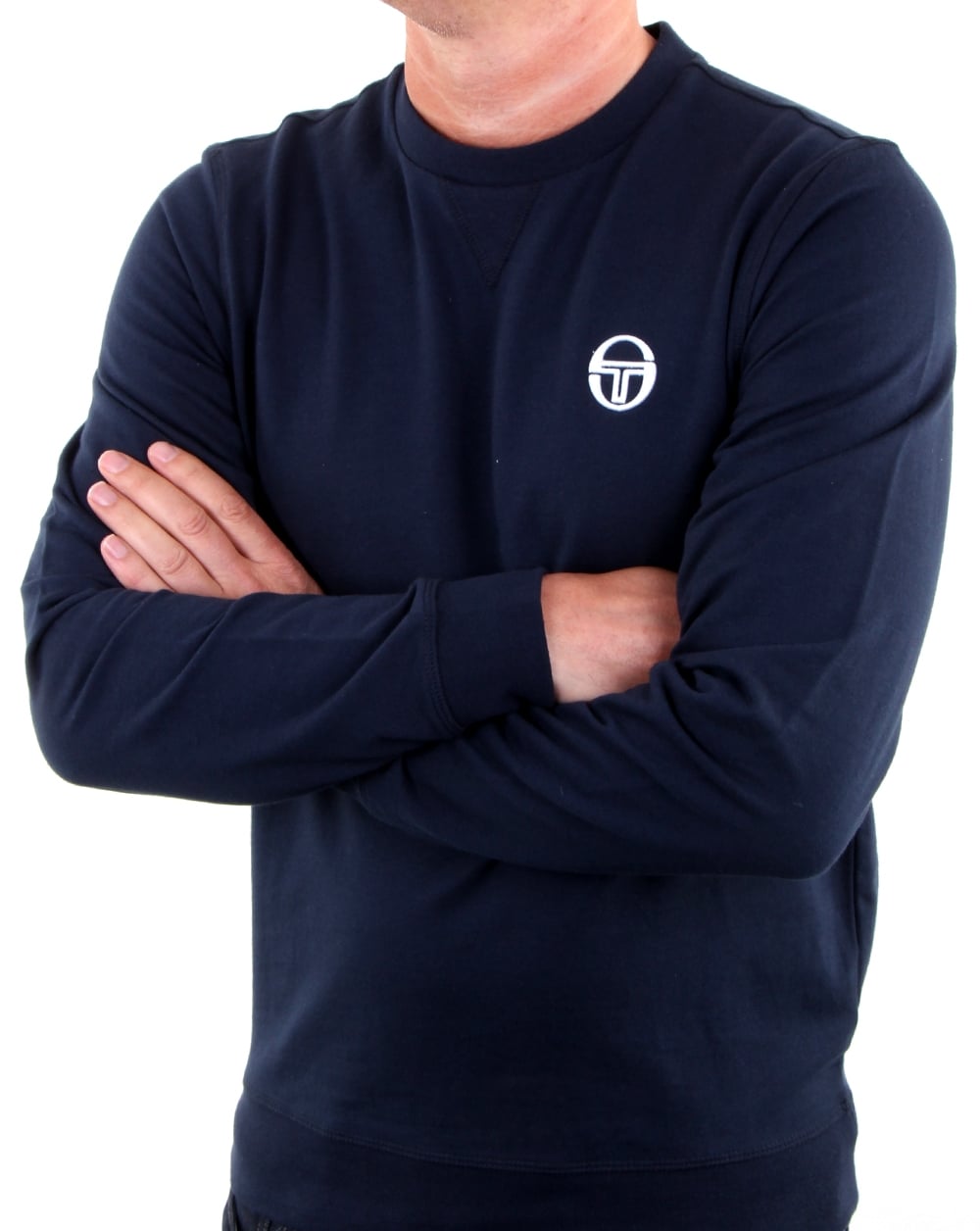 Sergio Tacchini Logo Sweatshirt Navy/white
