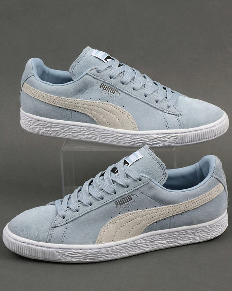 sky blue puma light shoes