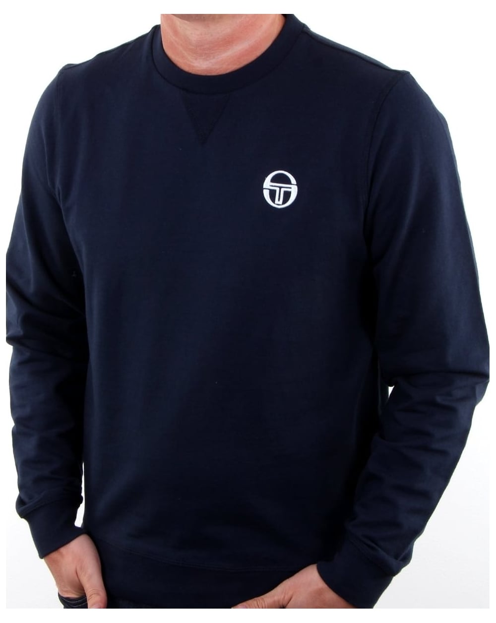Sergio Tacchini Logo Sweatshirt Navy/white