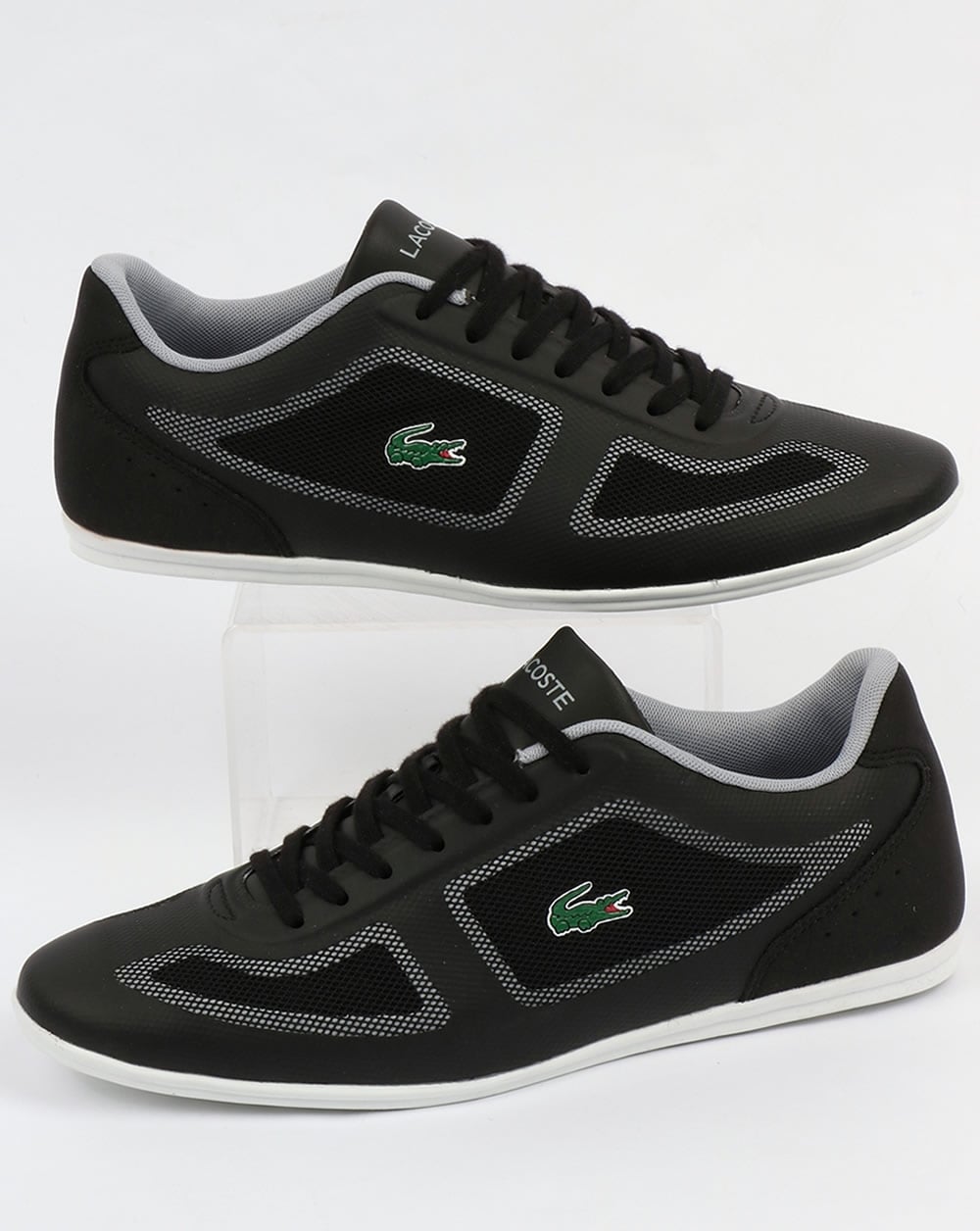 Lacoste Misano Evo Trainers Black/Grey