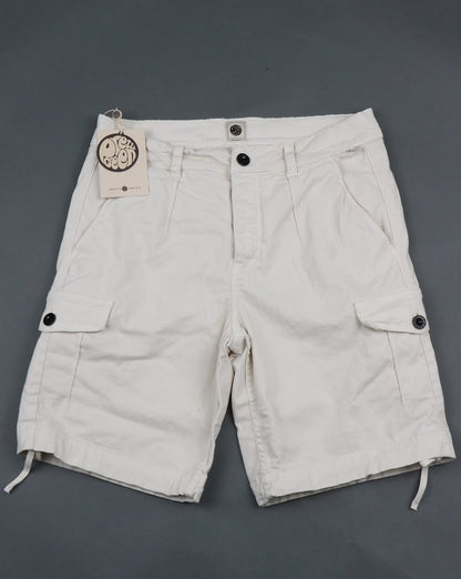 Pretty Green Combat Shorts Stone