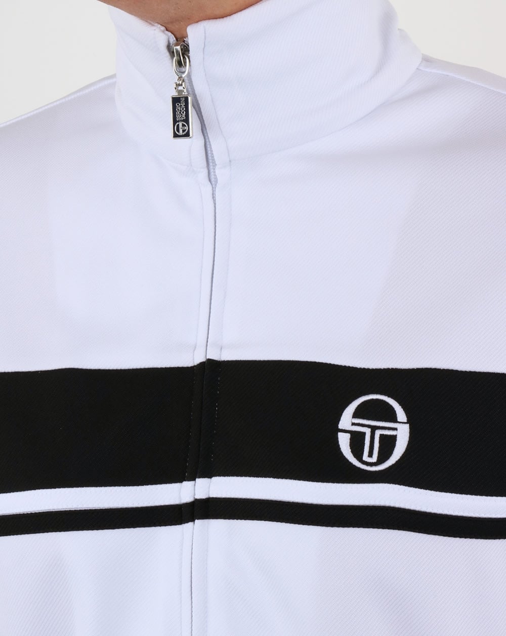Sergio Tacchini Masters II Track Top White/Black