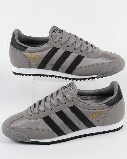 Adidas Dragon OG Trainers Solid Grey/Black