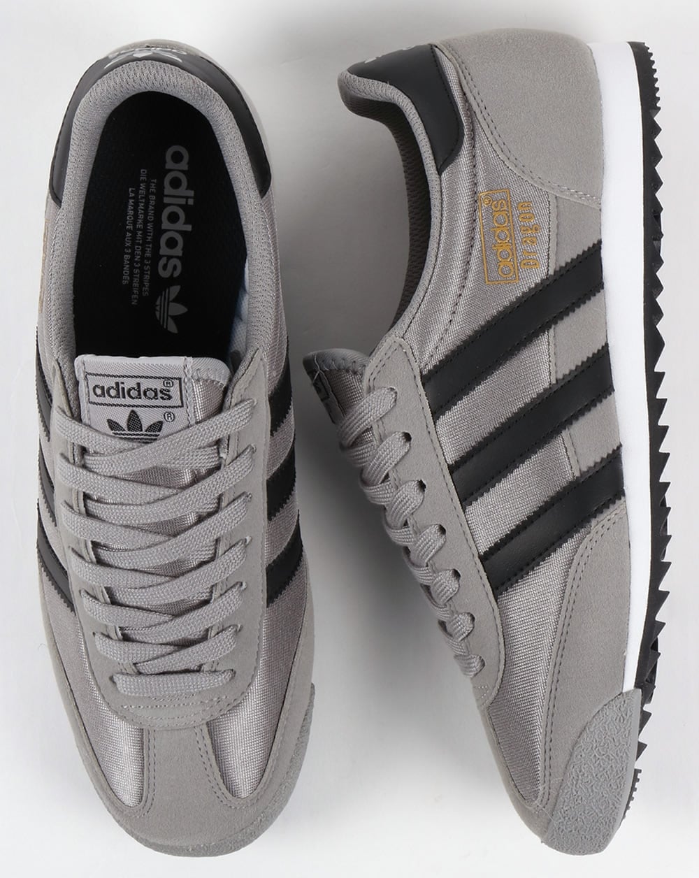 Adidas Dragon OG Trainers Solid Grey/Black