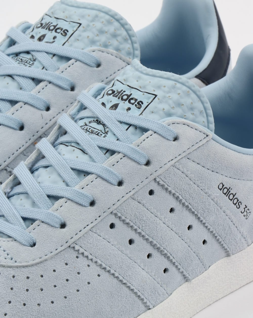 Adidas 350 Trainers Sky Blue