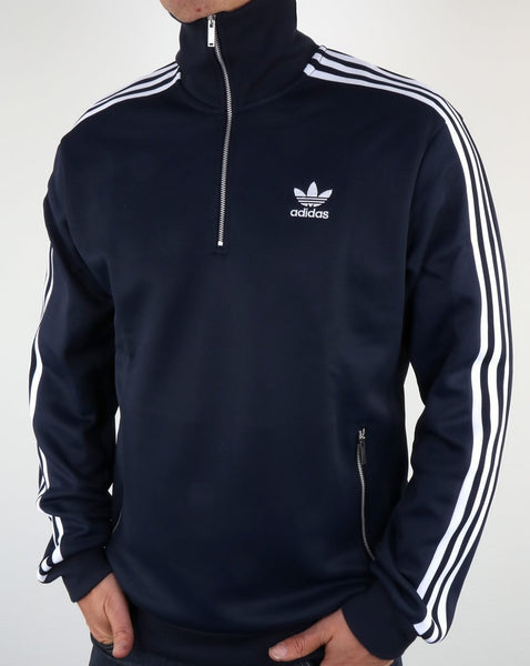 Adidas Originals 90s Half Zip Track Top Navy