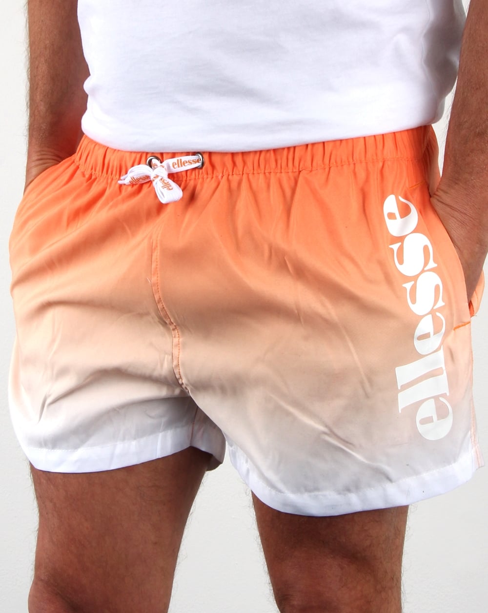 Ellesse Fade Swim Shorts Orange