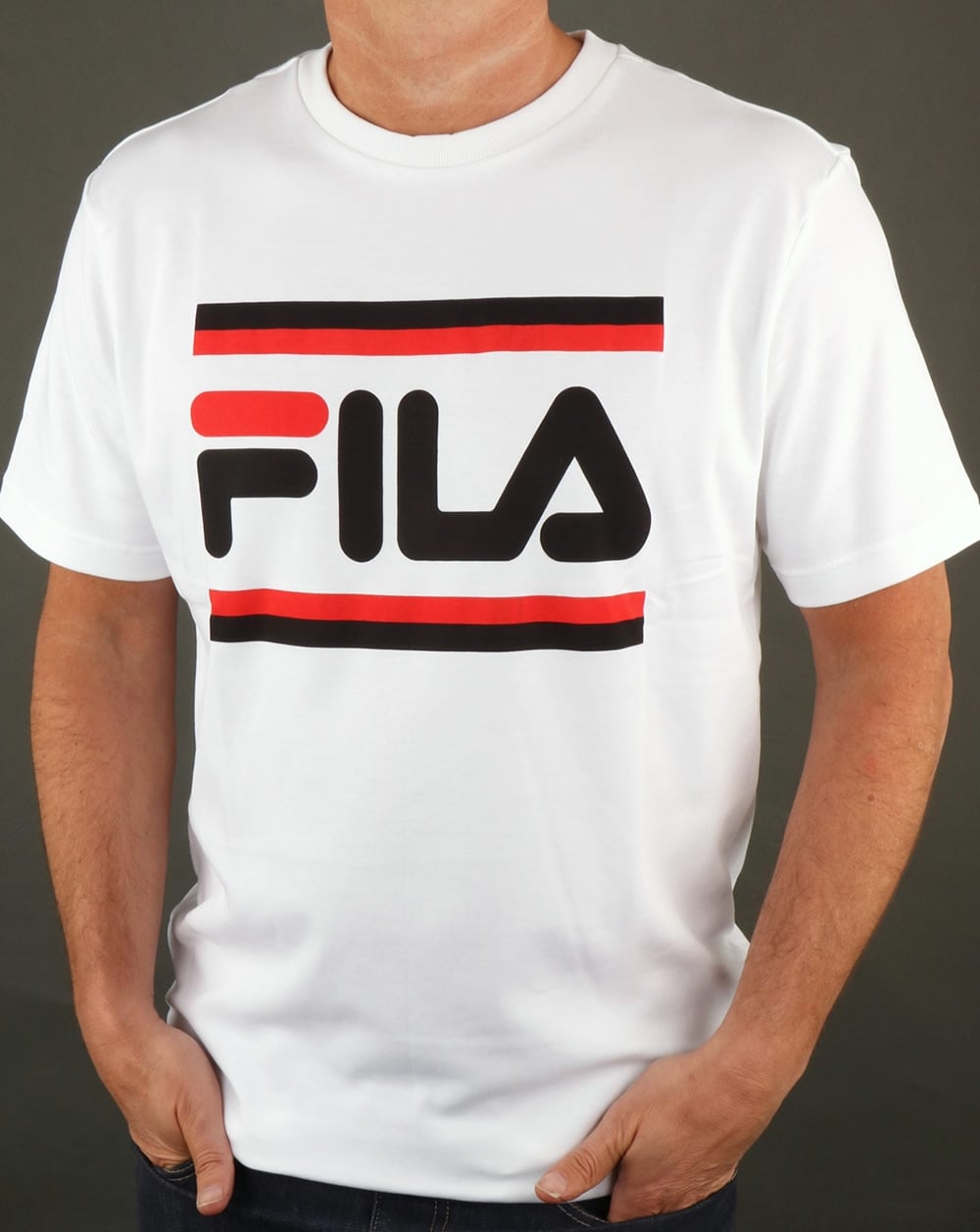 Fila Vintage Vialli T Shirt White
