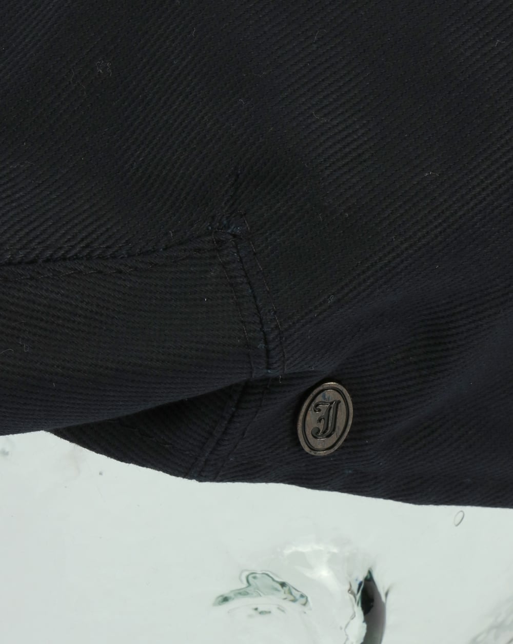 Cotton Flat Cap Navy