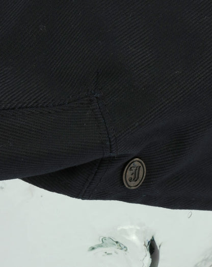 Cotton Flat Cap Navy