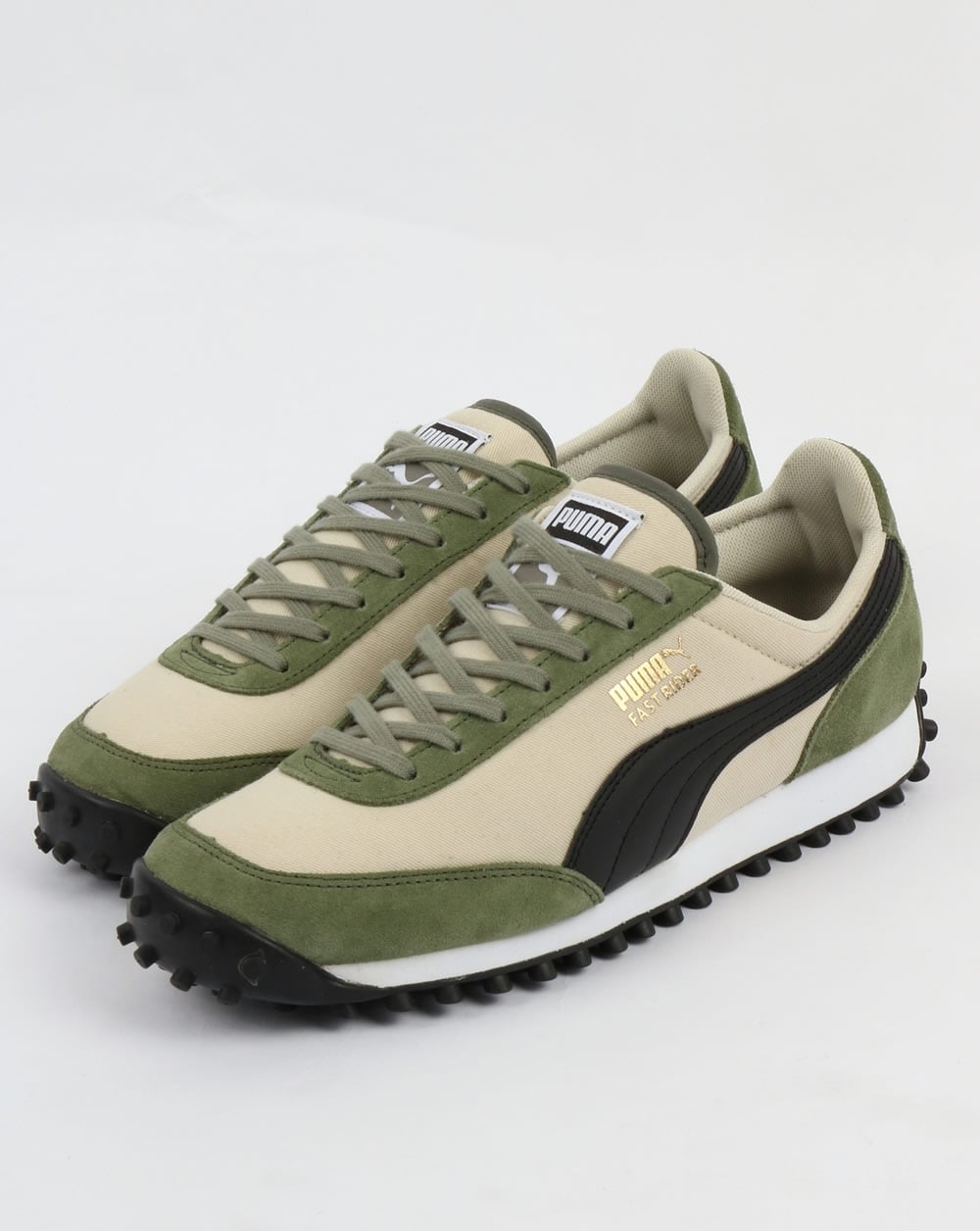Puma Fast Rider Trainers Oatmeal/Black