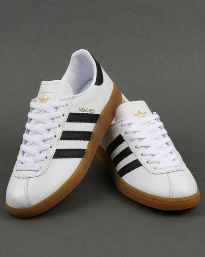 Adidas Munchen Trainers White/Black