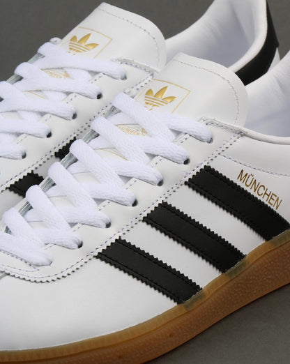 Adidas Munchen Trainers White/Black