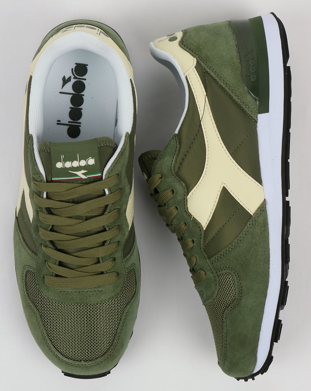 Diadora Camaro Trainers Olive