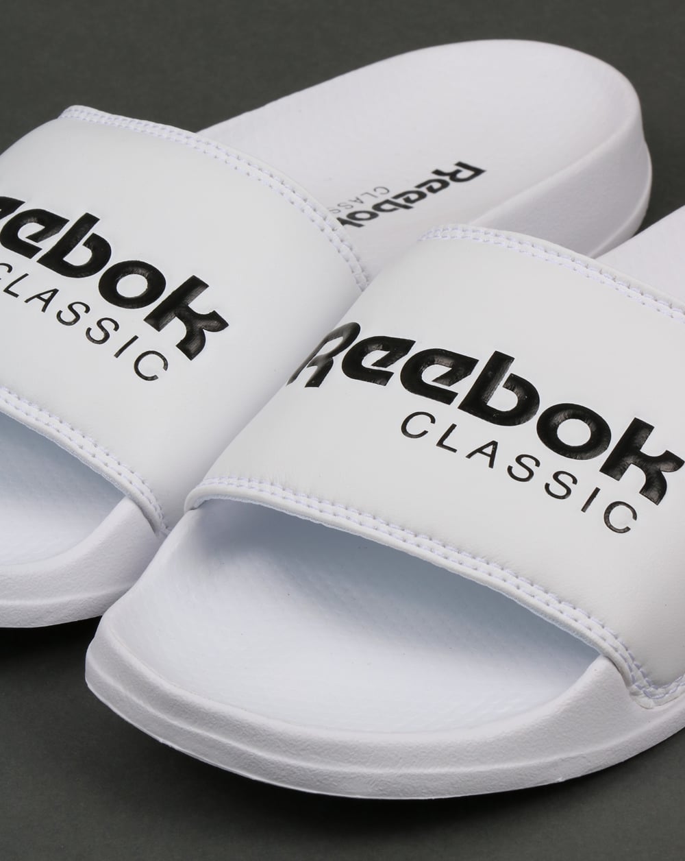 Reebok Classic Sliders White