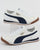 Puma Roma Leather 80s Trainers White/Navy