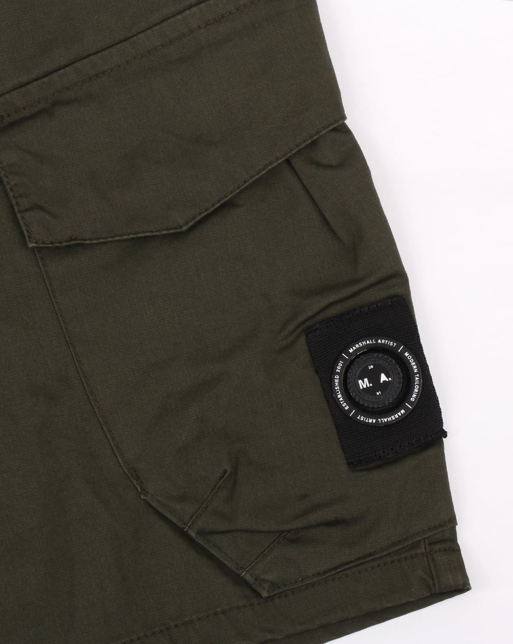 Marshall Artist Siren Combat Shorts Khaki