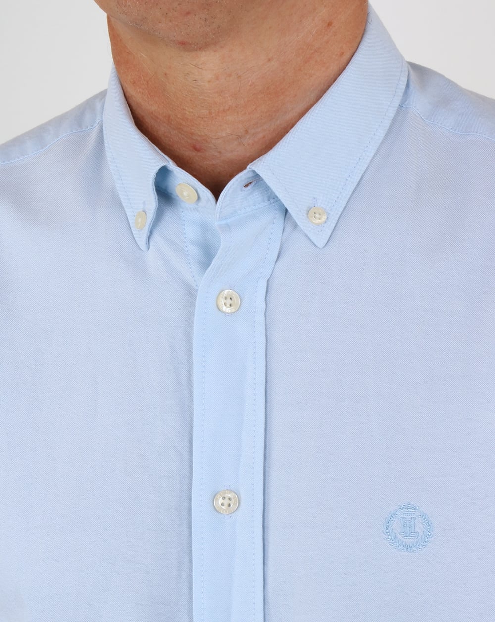 Henri Lloyd Henri Club Short Sleeve Shirt Sky Blue