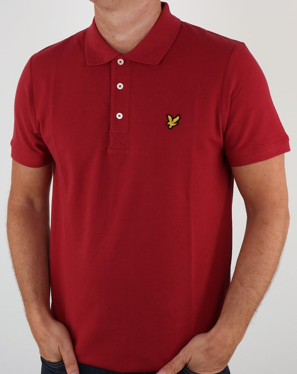 Lyle And Scott Polo Shirt Pomegranate