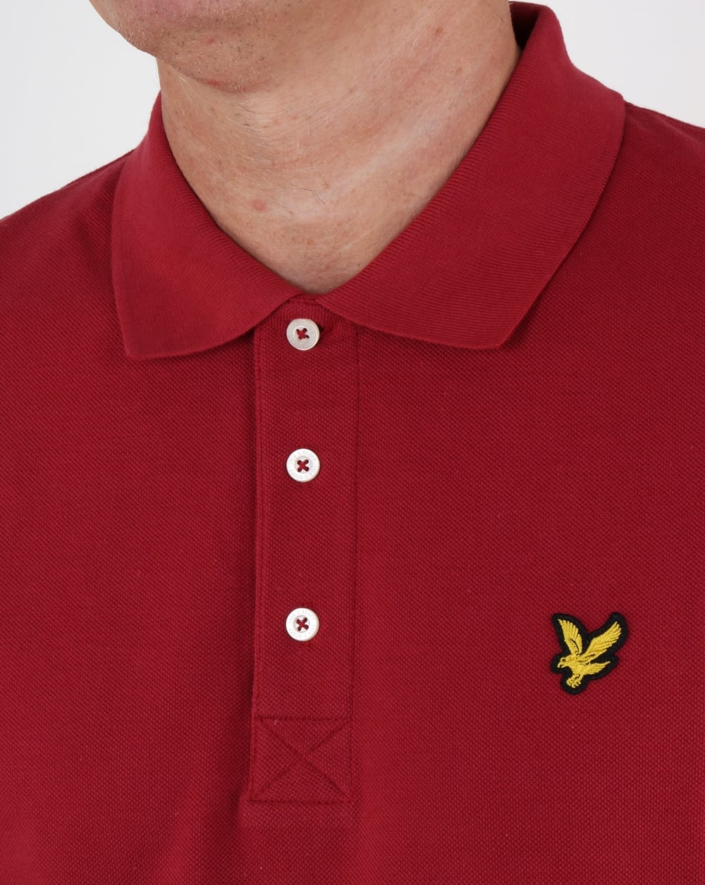 Lyle And Scott Polo Shirt Pomegranate