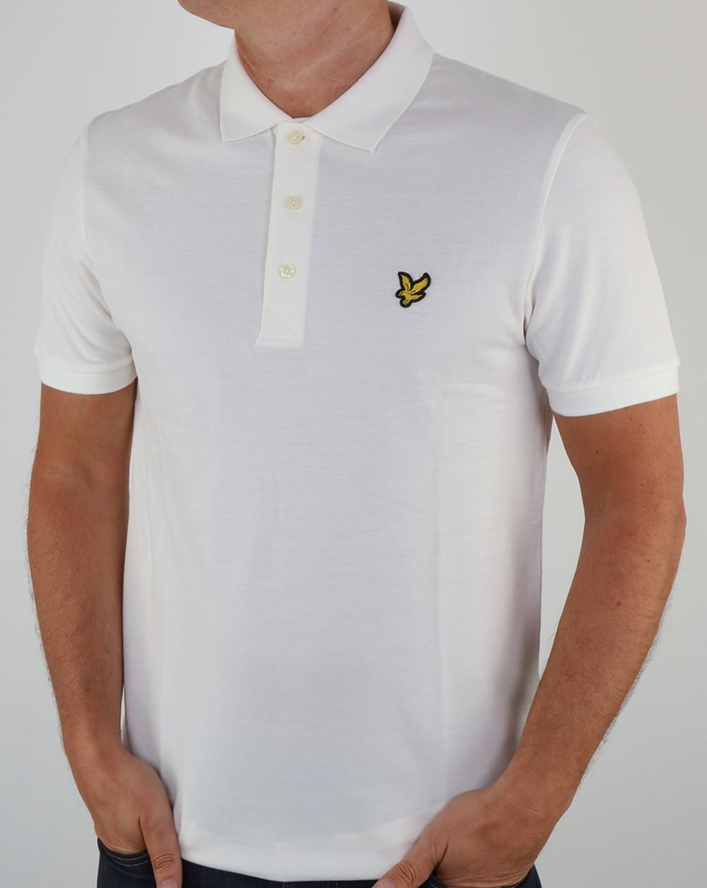 Lyle And Scott Polo Shirt Off White