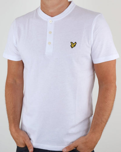 Lyle And Scott Henley T Shirt White