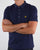 Lyle And Scott Button Down Polo Shirt Navy