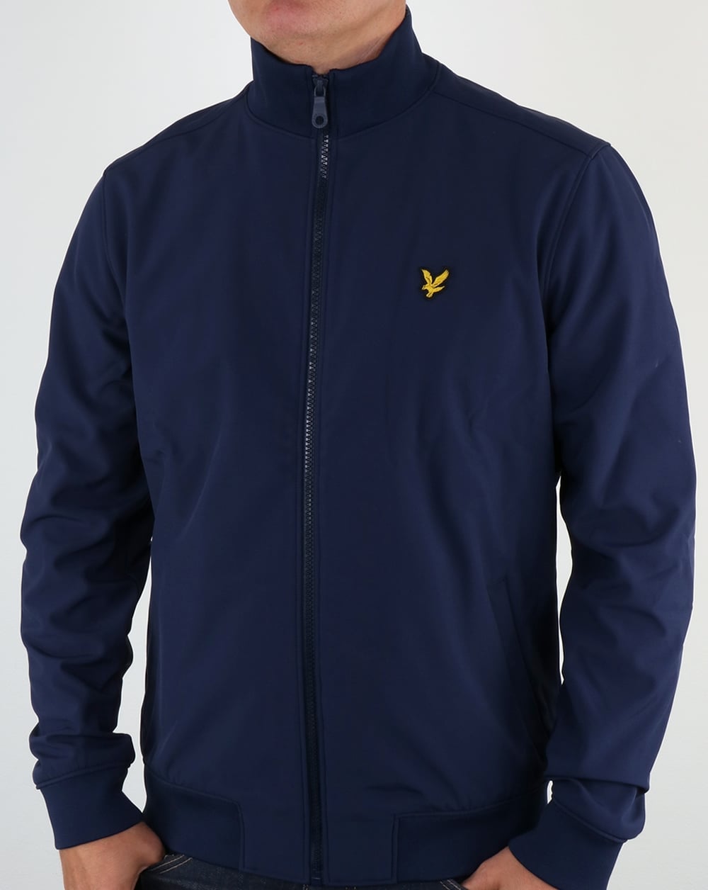 Lyle And Scott Soft Shell Jacket Navy