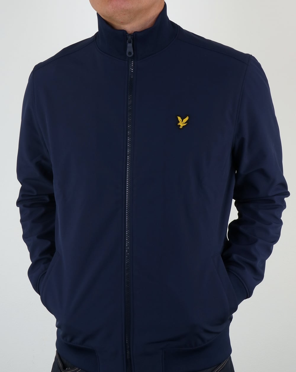 Lyle And Scott Soft Shell Jacket Navy